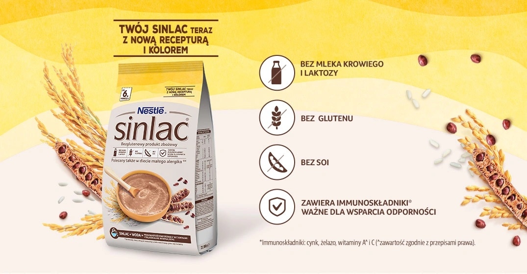 Sinlac zalety produktu